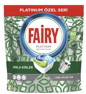 Fairy Platinum Hepsi Bir Arada Tablet Bulaşık Deterjanı 80 Adet Deterjan kullananlar yorumlar